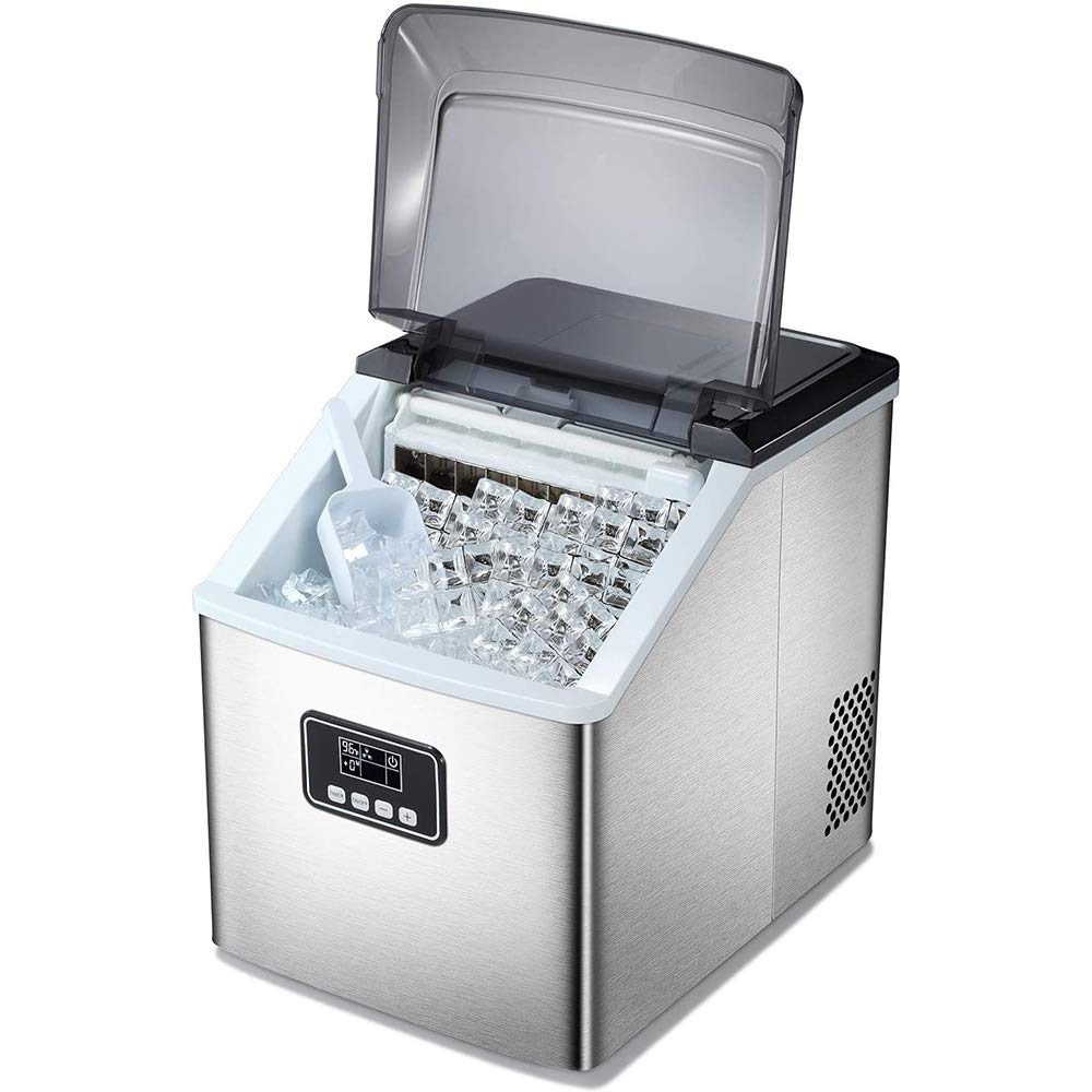 家庭用 アイスメーカー ポータブル製氷機 Amazon.co.jp: お手入れが簡単ポータブル製氷機、6分で最初の